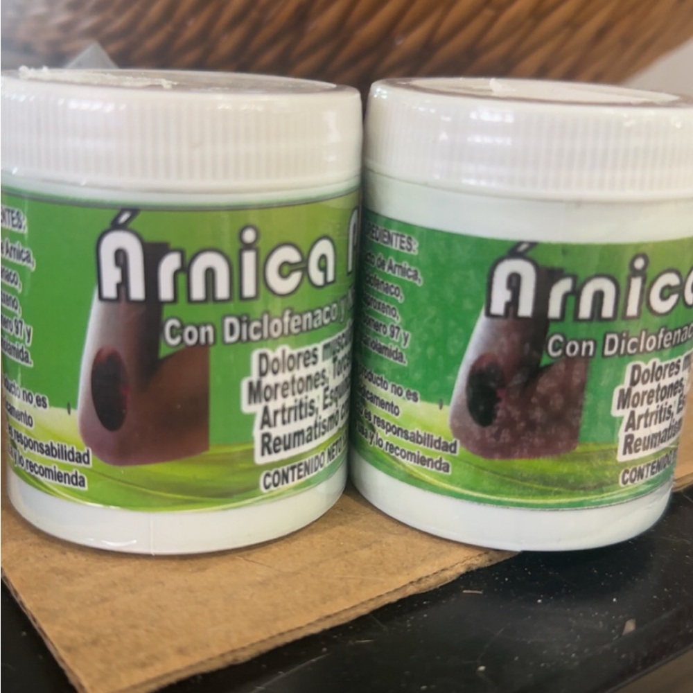 Arnica Pain Relief Cream - Green